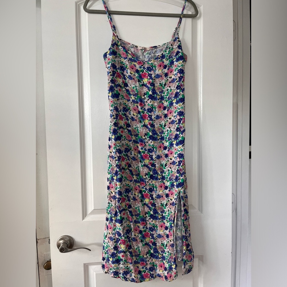 Floral slip dress